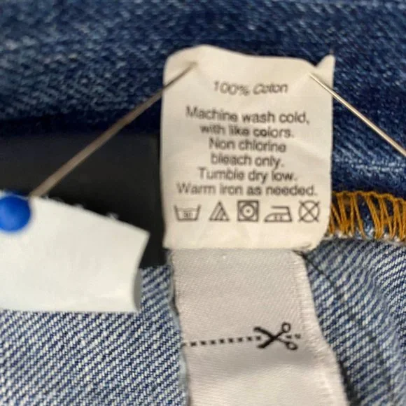 J. Crew Jeans 26 Regular Vintage Straight Slim Fit Cotton Medium Wash Distressed - Picture 12 of 12